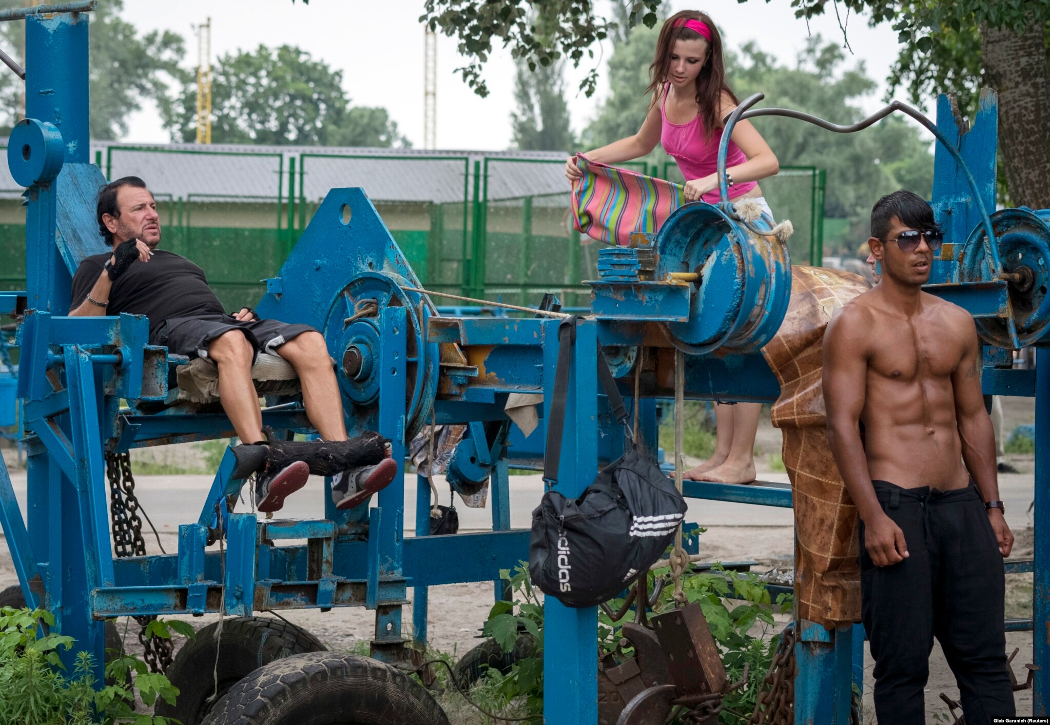 Mad Max Vibes At Kyiv's Scrap-Metal Gym 10 6BFE4EEE 62BC 4FE9 B987 3505B5B02519 w2046 s