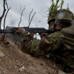 78 ukraine says russia has stationed three divisions ukrainian soldier scaled 1