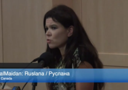 RUSLANA meets with Ukrainians in Toronto 7 Ruslana Toronto talk