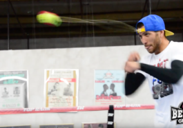 Vasyl Lomachenko Shows Off His Freakish Accuracy In Boxing 4 VASYL LOMACHENKO SHOWS FREAKISH ACCURACY WITH THIS COOL TENNIS BALL TECHNIQUE YouTube