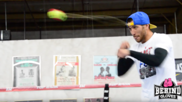 VASYL LOMACHENKO SHOWS FREAKISH ACCURACY WITH THIS COOL TENNIS BALL TECHNIQUE YouTube