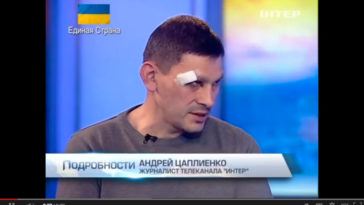beaten journalist ukraine