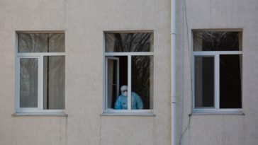 covid ukraine front lines