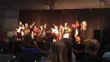 177 ukrainian dance performance featuring powwow moves urkaine group dance