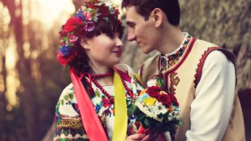 traditional headdress in ukraine